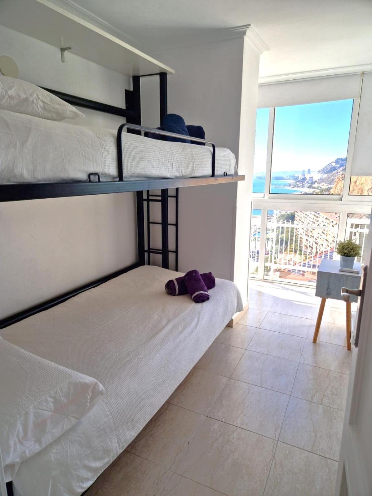 Vistas Al Mar. Gran Salon. Playa A 1 Minuto. Wifi Appartement Alicante Buitenkant foto