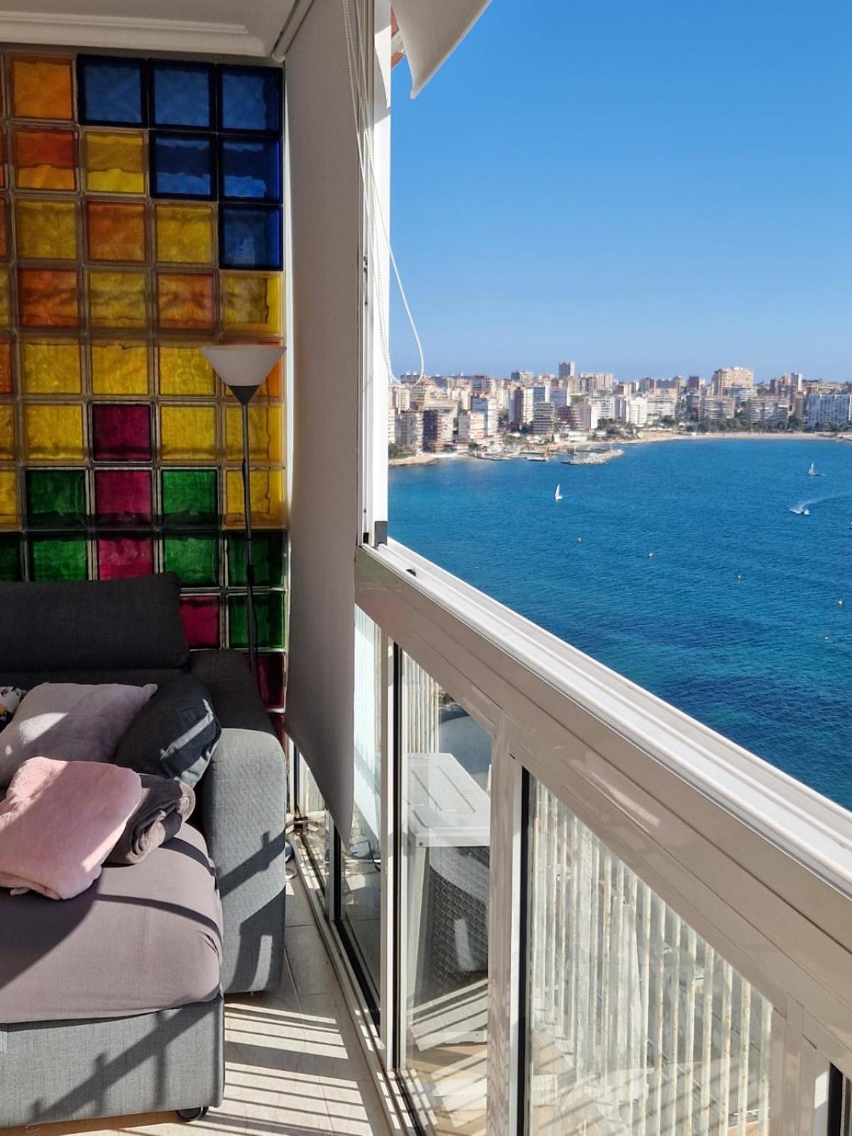Vistas Al Mar. Gran Salon. Playa A 1 Minuto. Wifi Appartement Alicante Buitenkant foto