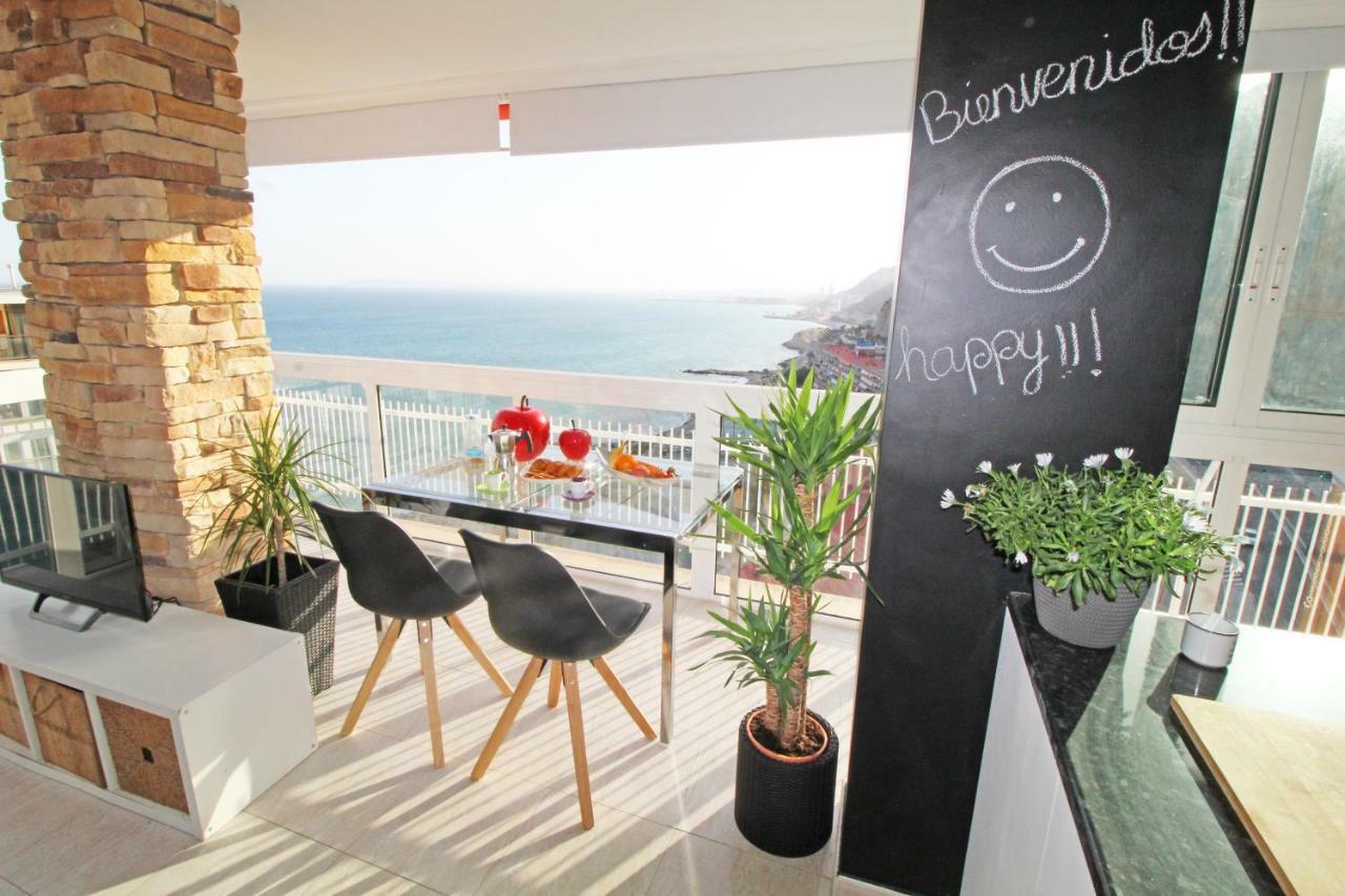 Vistas Al Mar. Gran Salon. Playa A 1 Minuto. Wifi Appartement Alicante Buitenkant foto